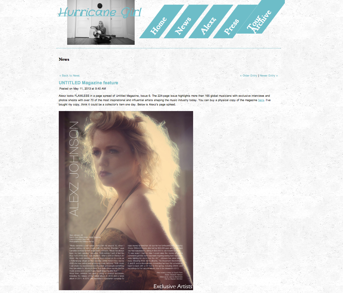 Hurricane Girl 5.11.13 Indira Cesarine