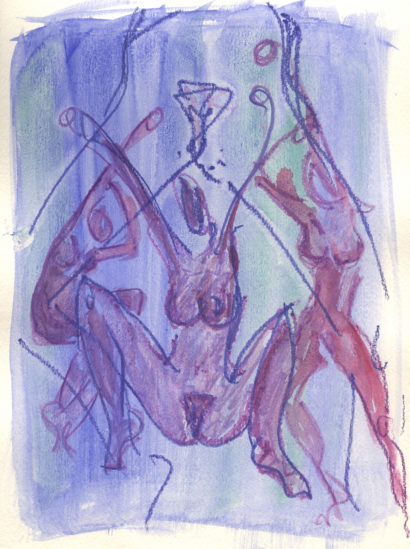 Indira-Cesarine-The-Dance-No-9-Carnal-Knowledge-Watercolor-on-Paper-1992-In-The-Raw-The-Female-Gaze-on-The-Nude-Exhibit-The-Untitled-Space-LR.jpg