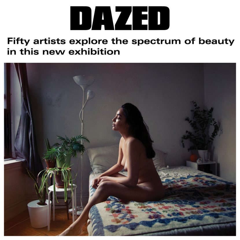 DAZED Digital Magazine - Fifty artists explore the spectrum of beauty in this new exhibition - Interview with Indira Cesarine of The Untitled Space