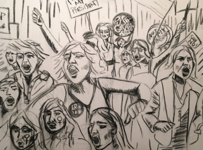 INDIRA-CESARINE-22PROTEST22-Charcoal-on-Canvas-THE-UNTITLED-SPACE-UPRISE-ANGRY-WOMEN-EXHIBIT.jpg