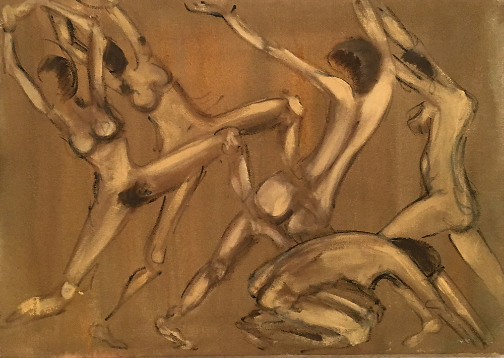 Indira-Cesarine-Dancing-in-Gold-Acrylic-on-Canvas-1992.jpg