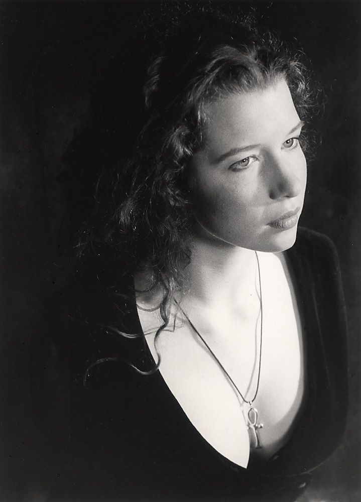 Indira-Cesarine-Portrait-of-Ellen-in-Studio-Photographic-BW-Fiber-Print-Hand-Printed-and-Mounted-Medium-Format-Neg-1989.jpg