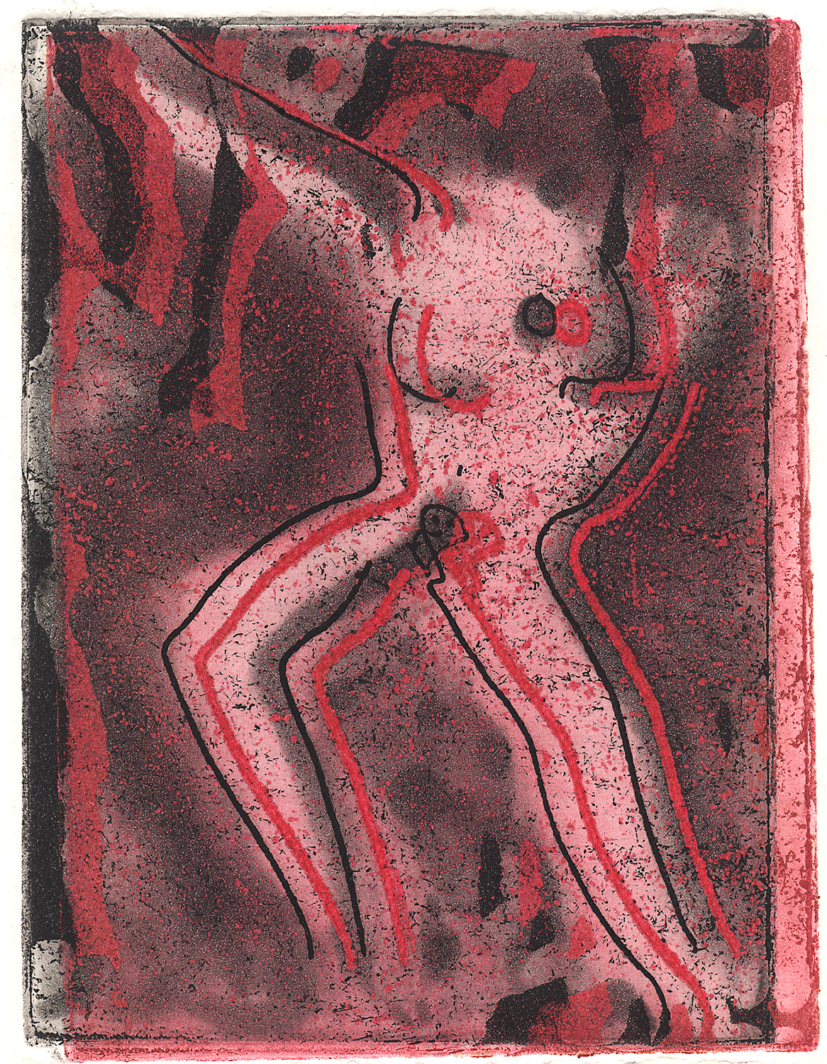 Indira-Cesarine-Portrait-of-a-Girl-Double-Print-Black-and-Red-Intaglio-Ink-on-Rag-Paper-The-Sappho-Series-1993.jpg