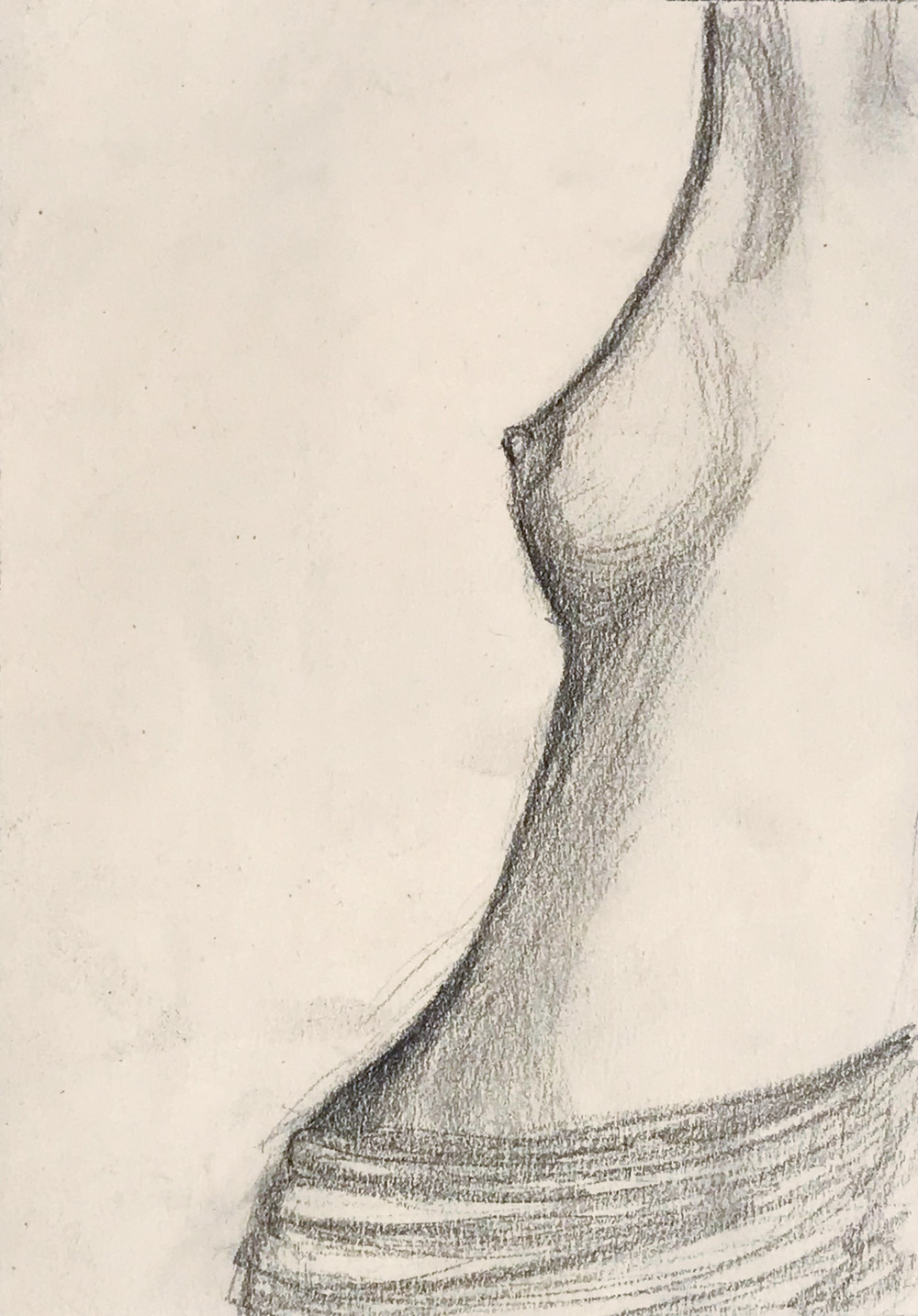 Indira-Cesarine-Silhouette-Graphite-on-paper-1987.jpg