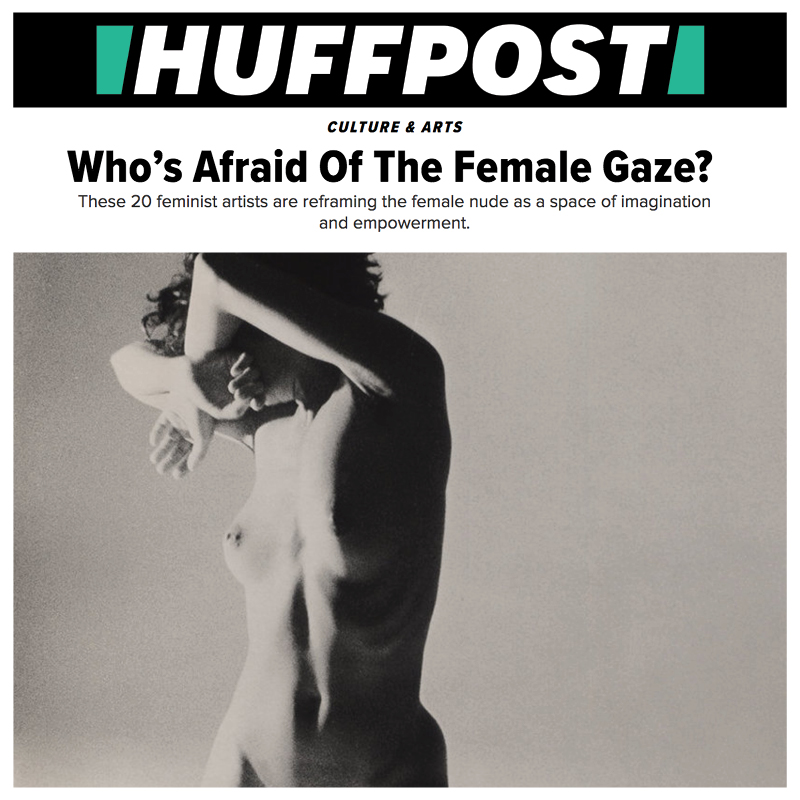 HUFFINGTON POST - Who's Afraid Of The Female Gaze? Featuring artist Indira Cesarine