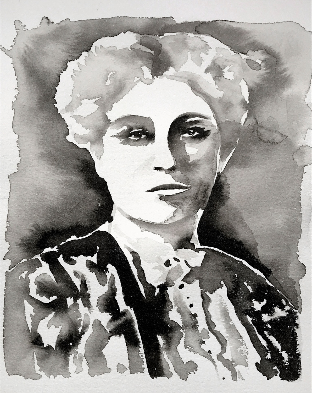 SUFFRAGIST” SERIES – INDIA INK PAINTINGS