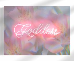 "YOU ARE A GODDESS" Artwork by Indira Cesarine – Indira Cesarine